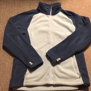 North face fleece zip up